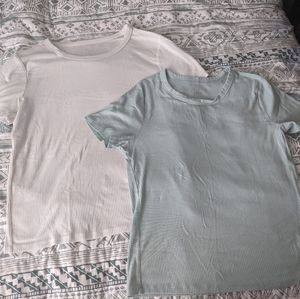 A New Day Ribbed T-Shirts